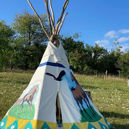 Luxury tent Langaland Glamping